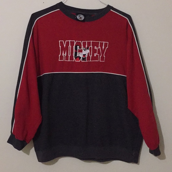 Disney Other - Vintage Disney Mickey Mouse Embroidered Crewneck